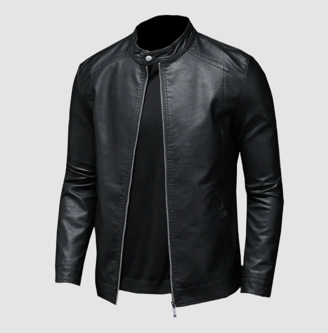 JORDAN | GIACCONE IN PELLE DA BIKER