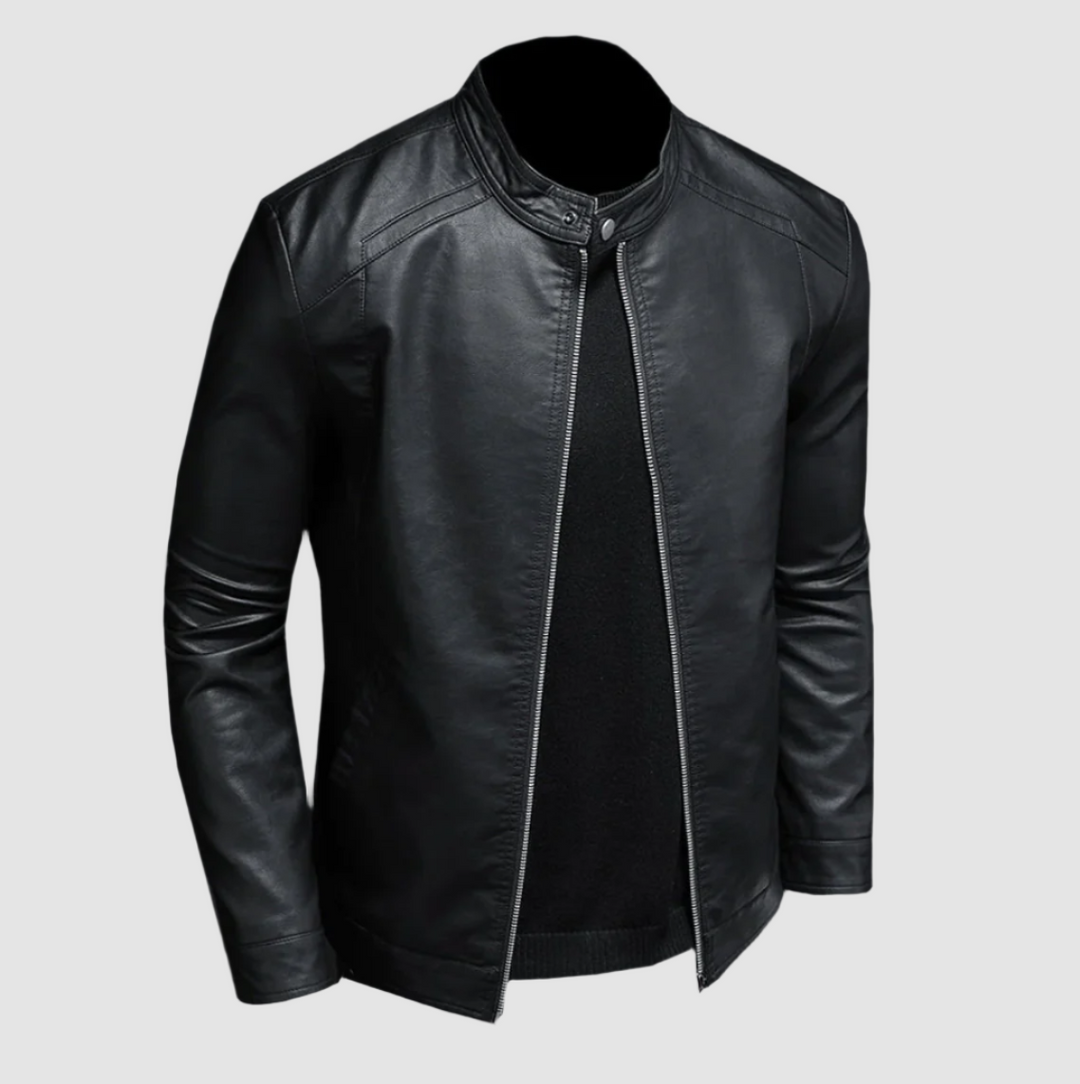 JORDAN | GIACCONE IN PELLE DA BIKER
